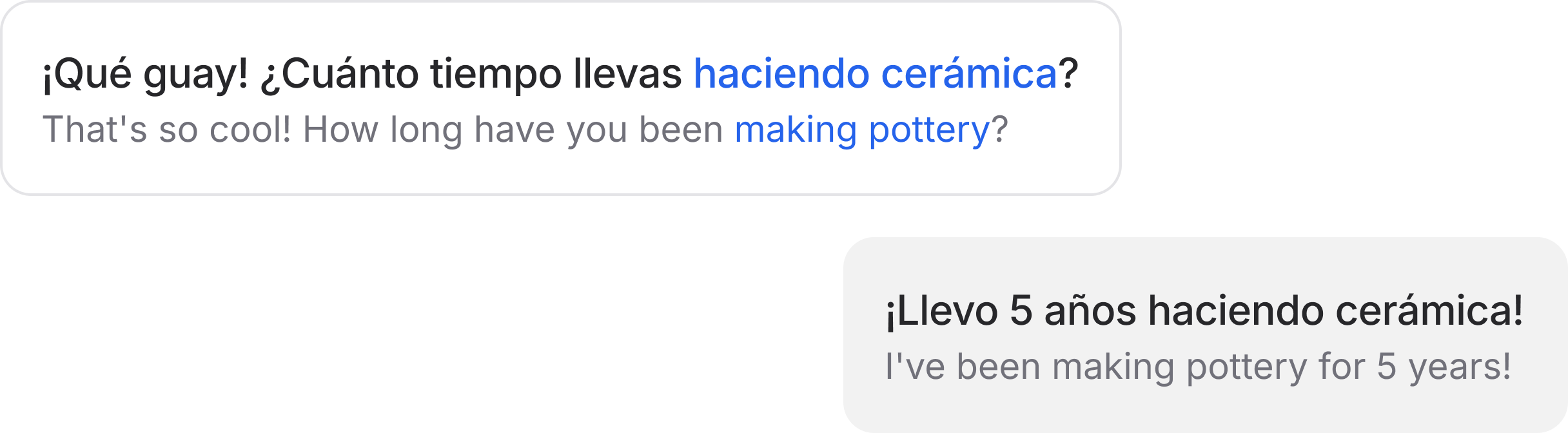 Chat screenshot